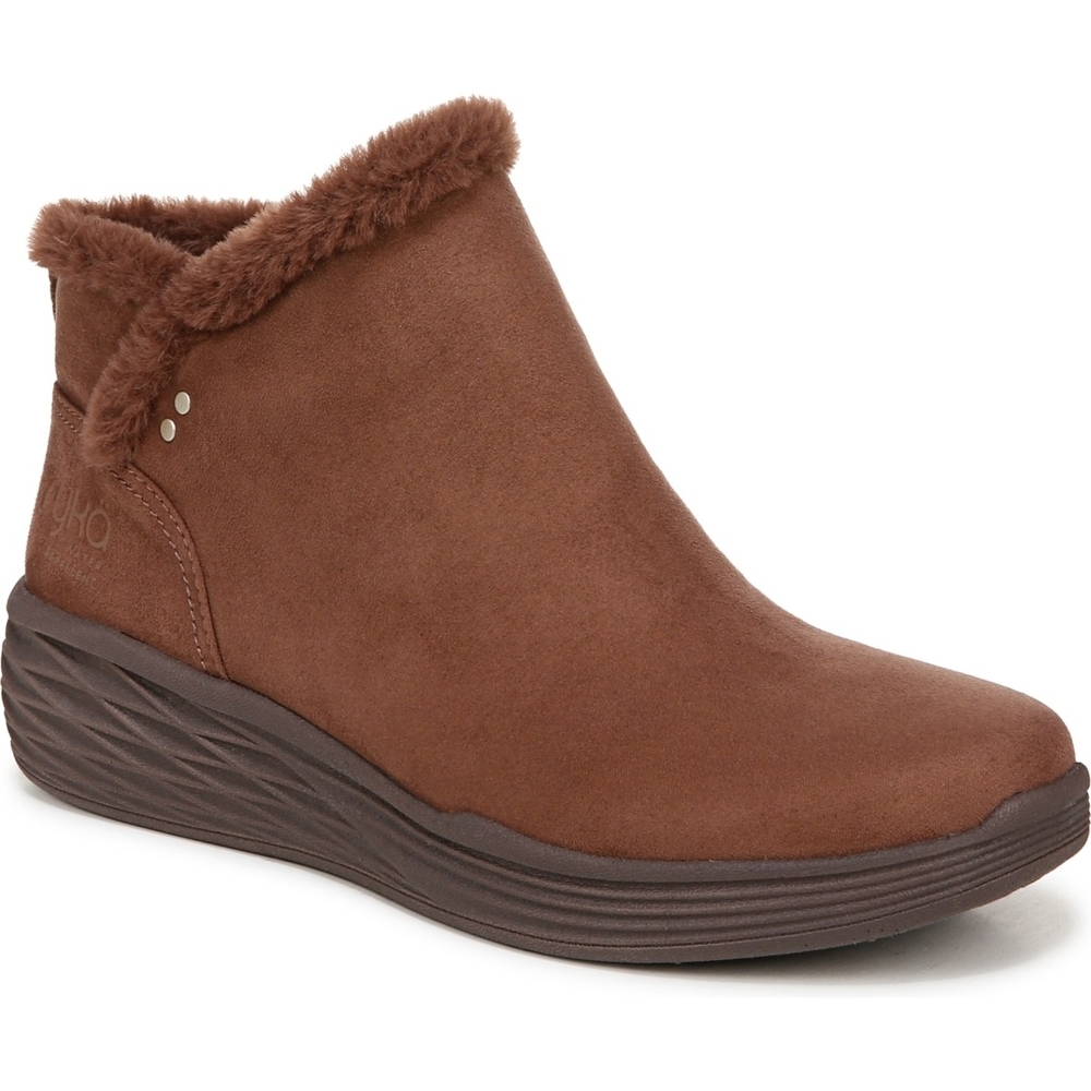Ryka Brown Winter Boots with Faux Fur